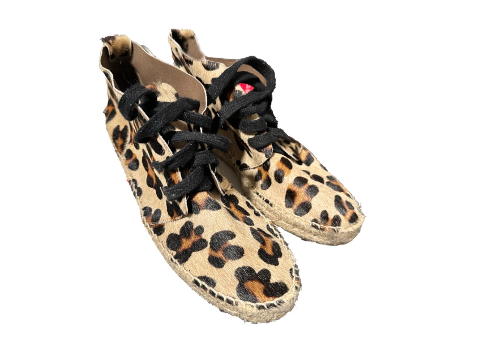 Bimba y Lola Pony-Style calfskin Espadrilles Made in Spain. Women’s