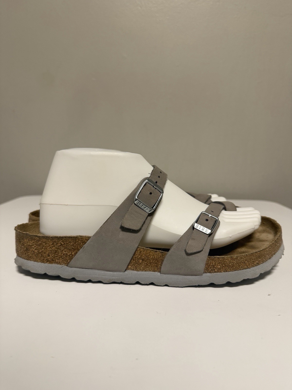 Birkenstock Mayari Nubuck Leather Dove Gray Women’s EU 40 US 9-9.5 Regular/Wide