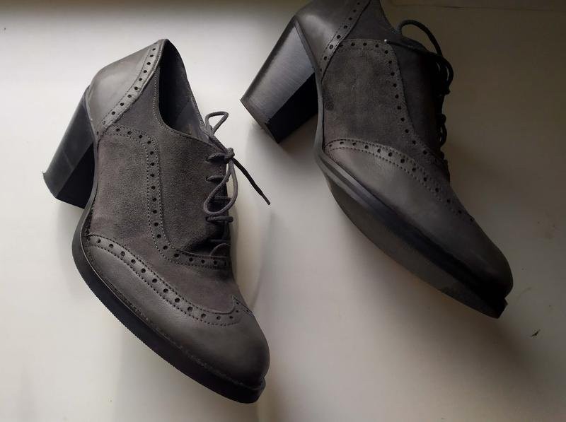women white stuff heels grey leather 39
