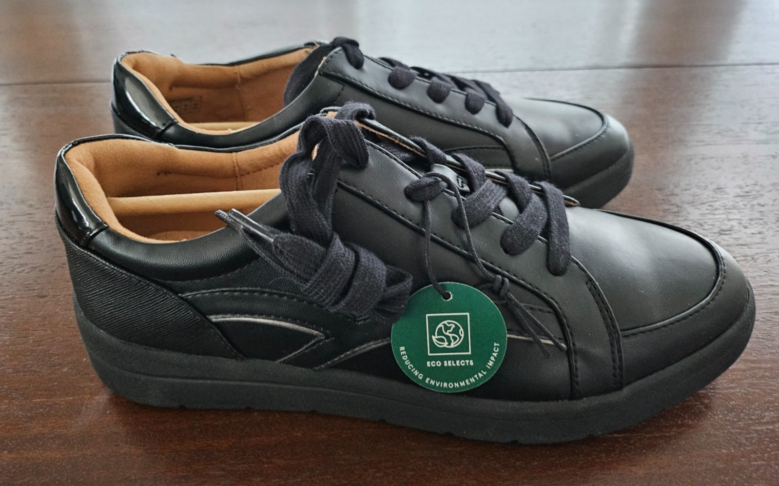 Rockport Women’s TF Black Sneaker Textile/Synthetic Eco C19675 Size 8 NEW