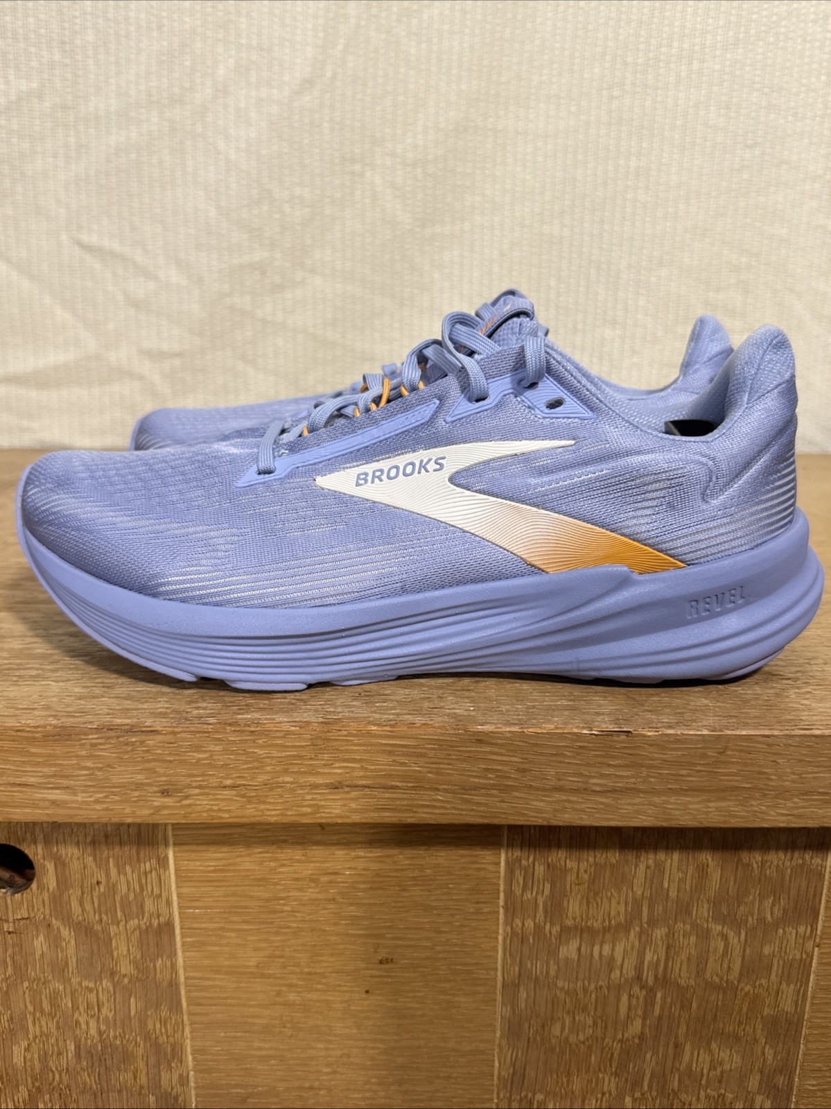 Brooks Revel 8 Women’s Road Running Shoes Periwinkle Size 10 Ahleisure Walking