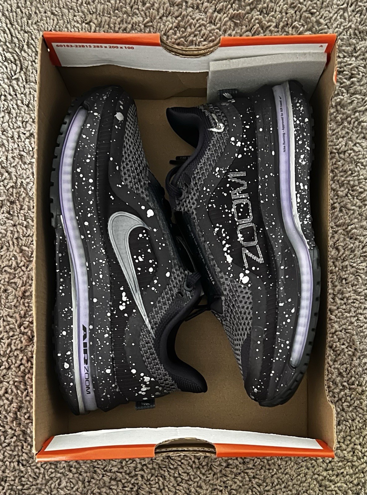 Size 5.5W- Nike Air Zoom Pegasus Premium SE Cave Purple Splatter NBY IH0861-500