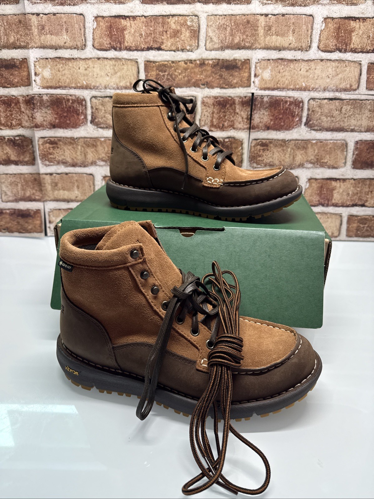 Danner 30747 Women’s Logger Moc 917 GTX Shoes Coffee Bean/Monk’s Robe