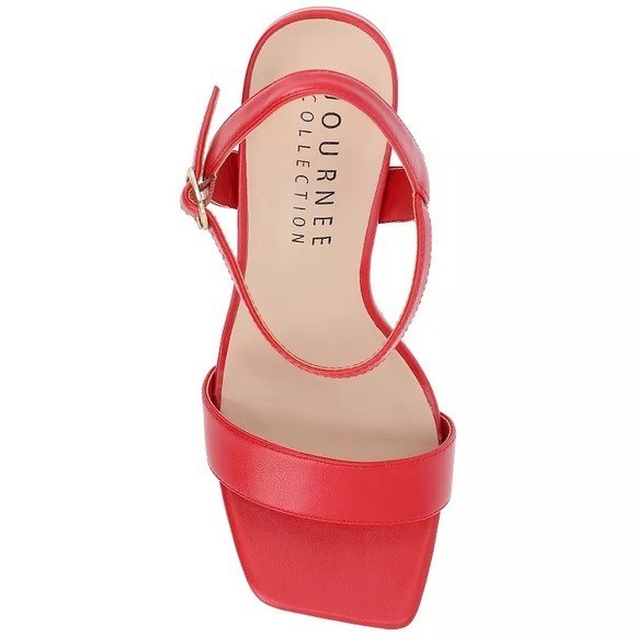 NIB Journee Tivona Dress Heels Red Size 9
