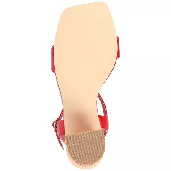 NIB Journee Tivona Dress Heels Red Size 9
