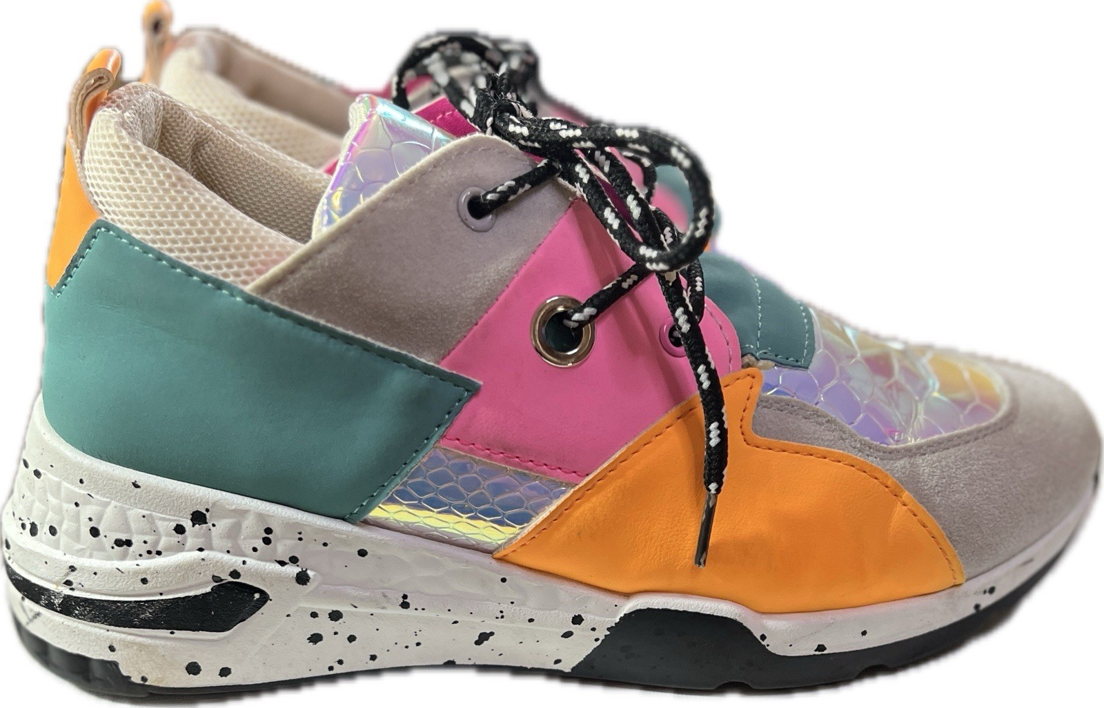Sneakers Chunky Women Size 7½ – 8 Retro 90’s Cape Robin Multi-Color Lace Up