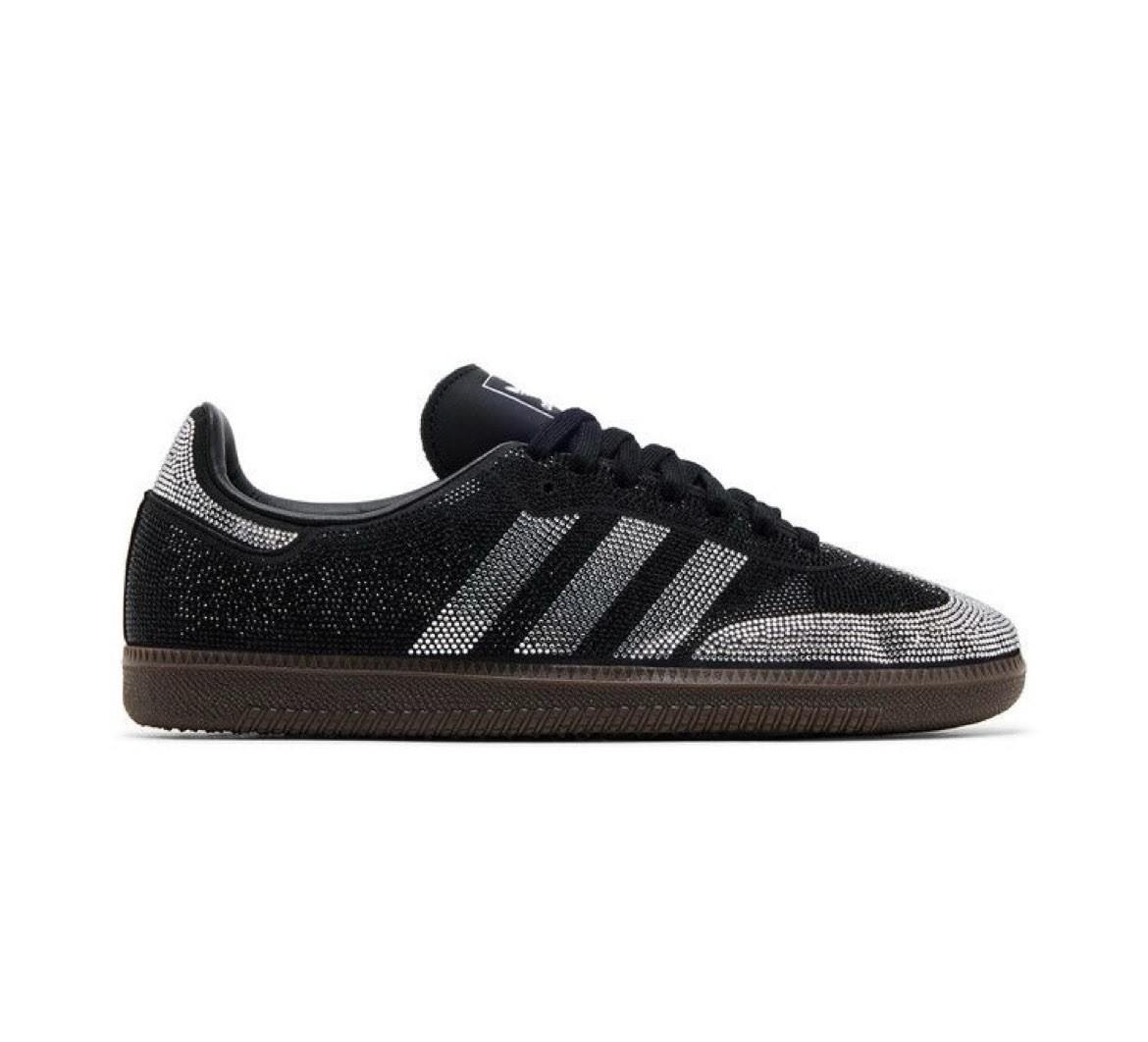 adidas Samba OG WMNS Rhinestone “Black Silver” Shoes IH9052 Women’s New