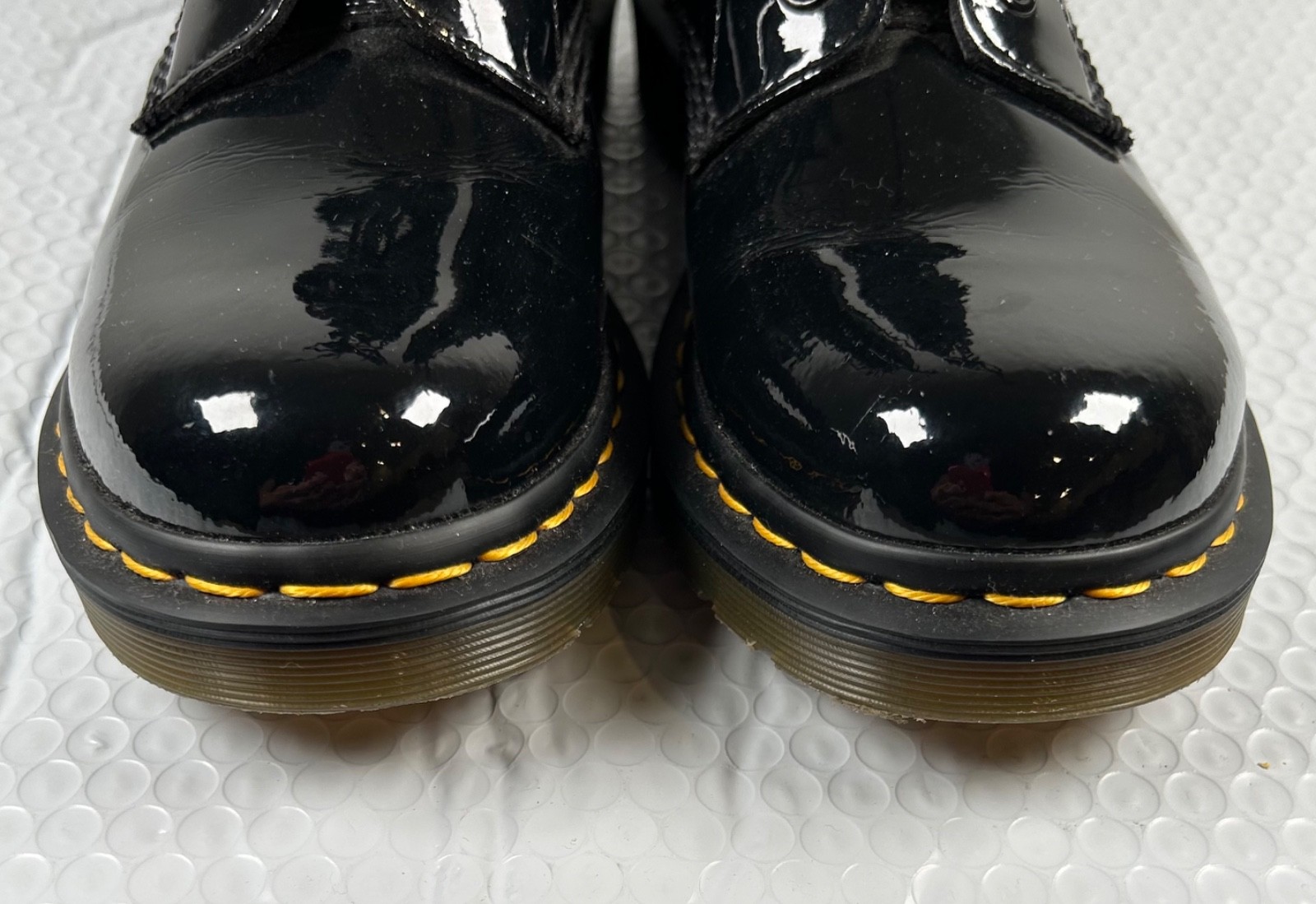 Dr. Martens 1460 Black Patent Leather Combat Boots Women’s Size 7 EU 38 UK 5 JP