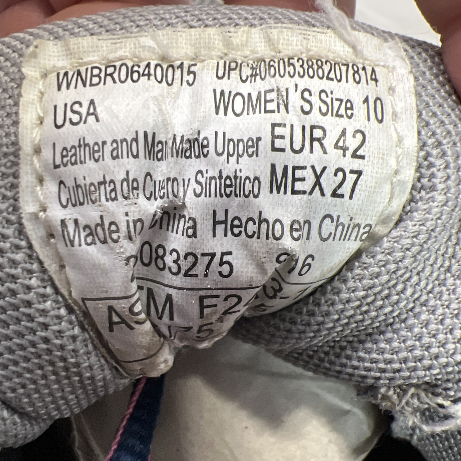 Brahma Shoes Womens 10 Steel Toe Slip Oil Resistant Work Workwear Gray Blue Good