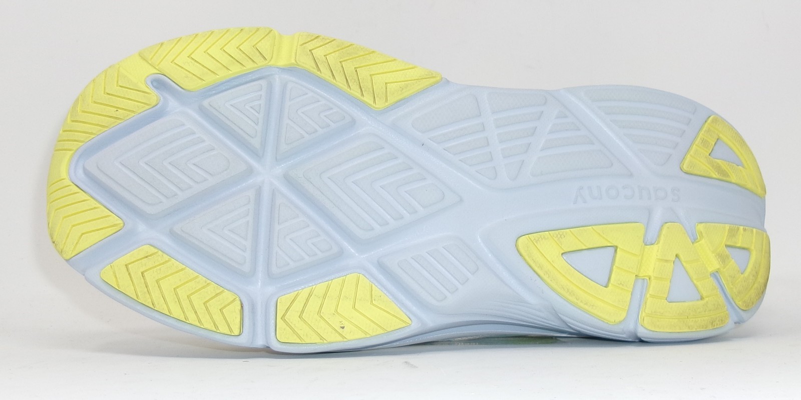 Saucony Women’s Guide 18 Running Shoes, White/Ice Melt, US 10.5 – GENTLY USED