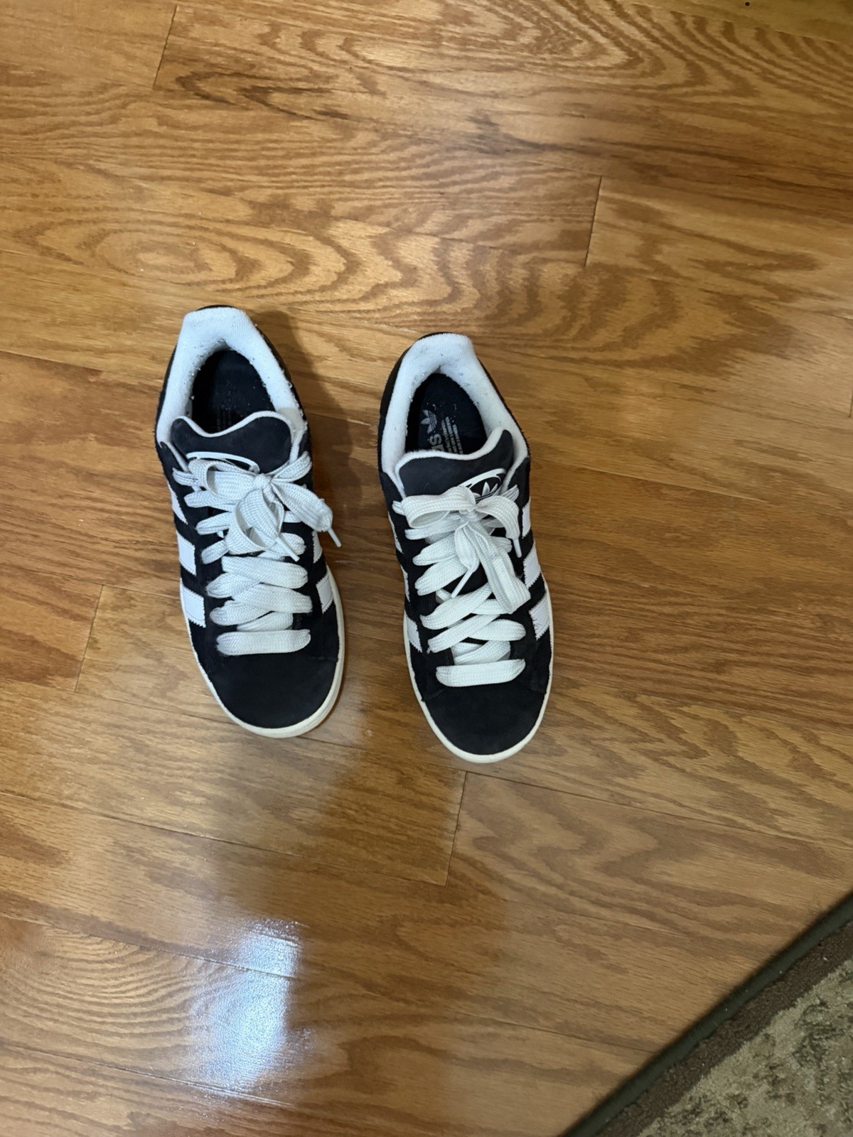 Size 8.5 – adidas Campus 00s Core Black Off White W
