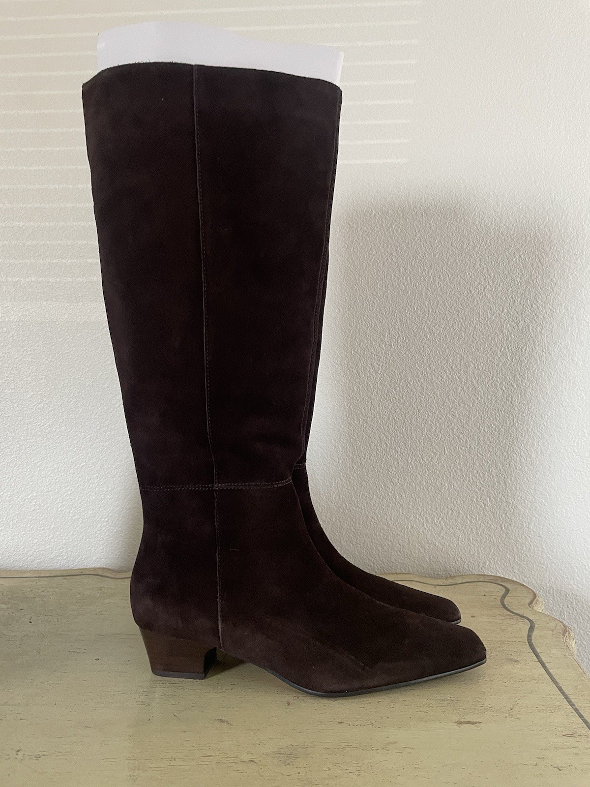 Madewell The Lexie Tall Boot with Extended Calf in Suede 10 M NWOB $298 NX608