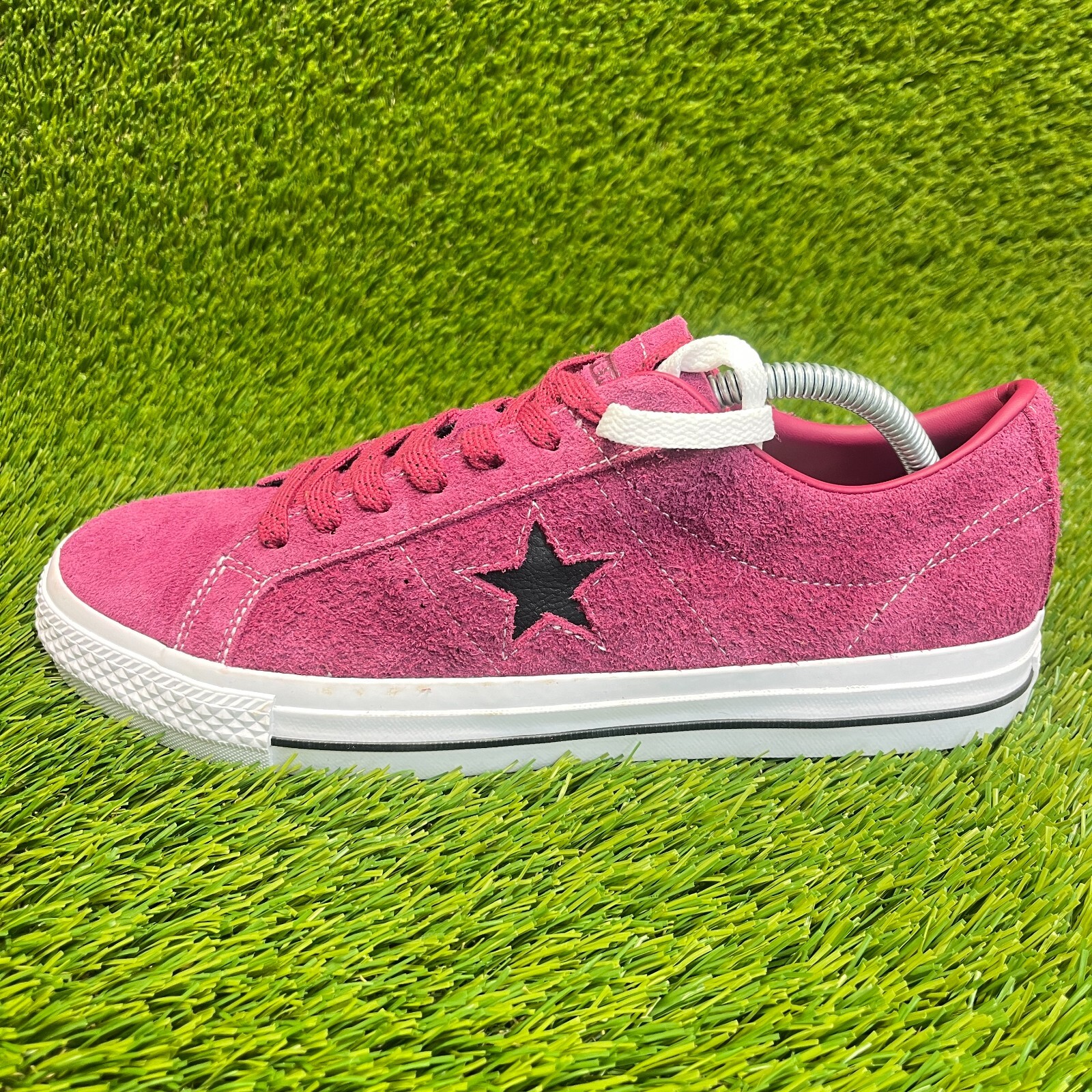 Converse One Star Low Pro Womens Size 11 Pink Red White Casual Shoes Sneakers