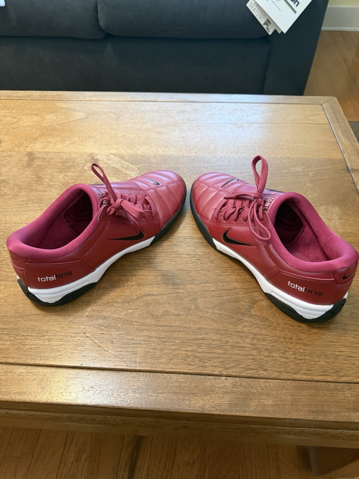 Y2K Nike Total 90 III Shoes T90 Red Black