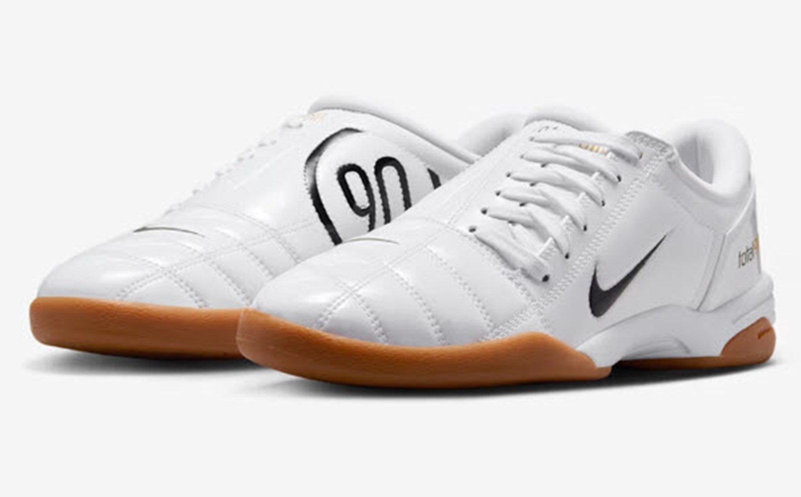 Nike Women Total 90 III SP Indoor Shoes White Training Boot Sneakers IB5666-100