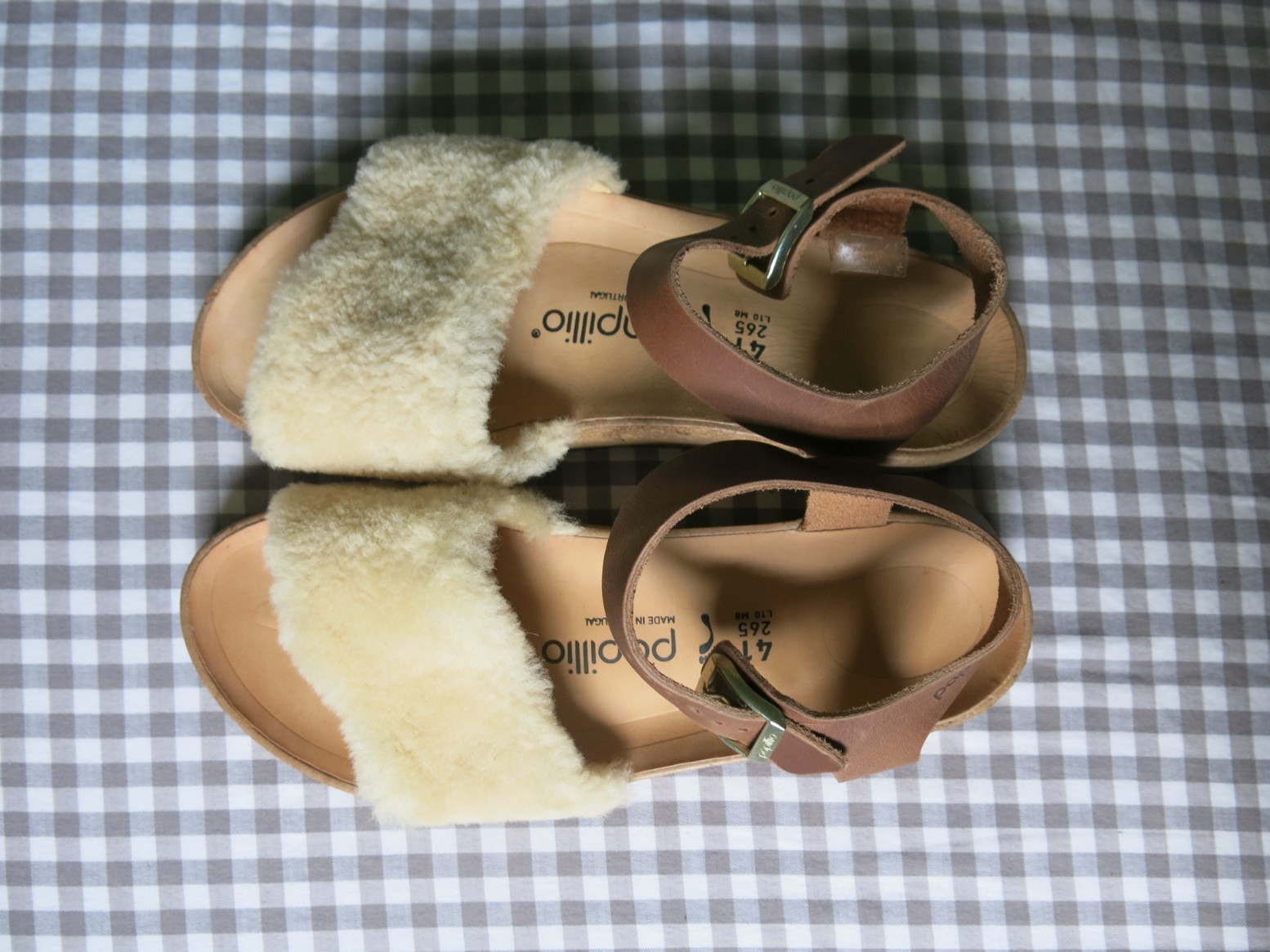 Papillio by Birkenstock Glenda Teddy Shearling eggshell EU 41 US women 10-10.5