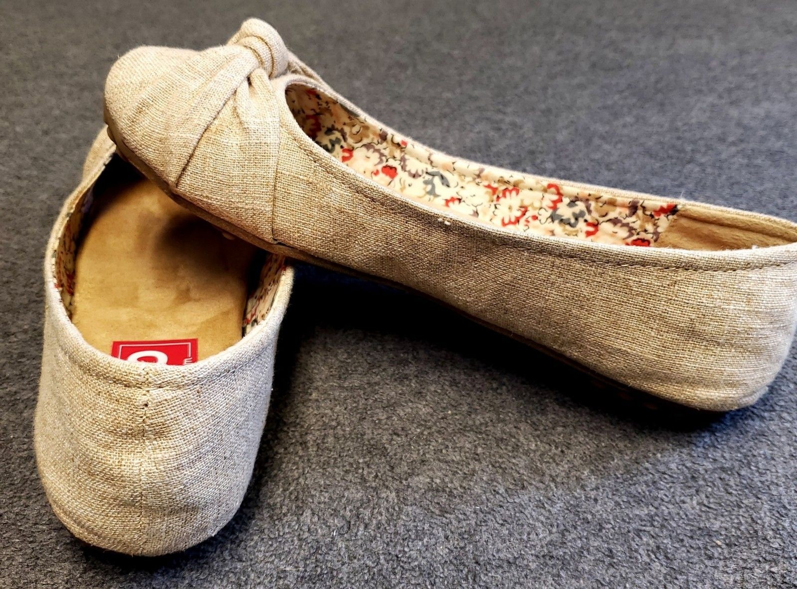 POP Positive Memory Foam Natural Women’s Shoes 8.5 M Flats