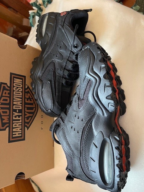 Harley Davidson Womens Leather Walking Shoe 8.5M