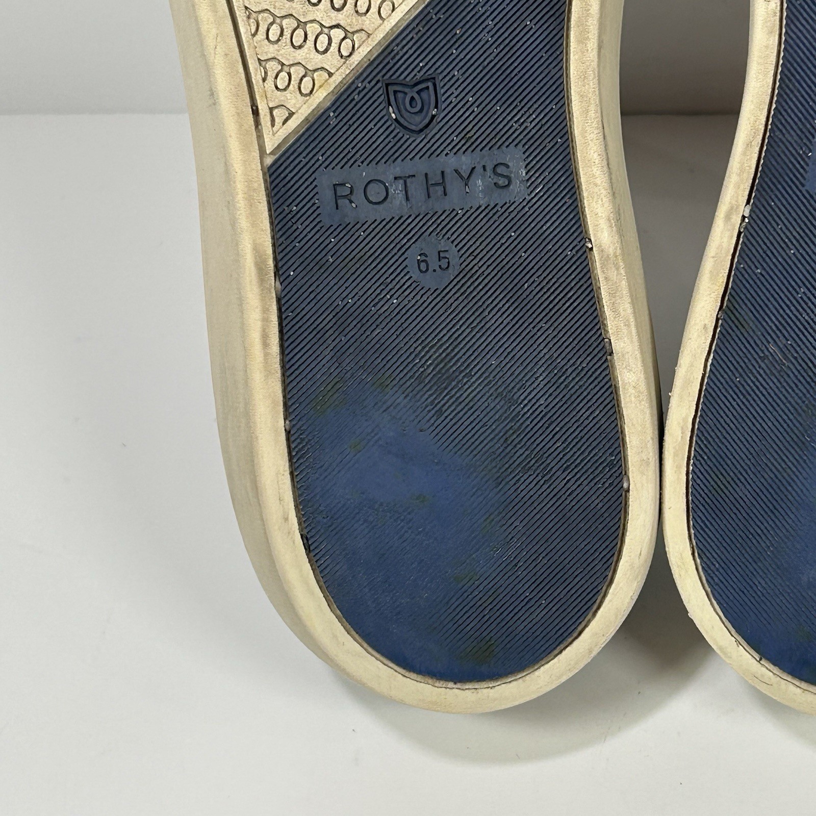 Rothy’s The Original Slip-On Sneaker Womens 6.5 Gray Casual Eco Friendly Shoes