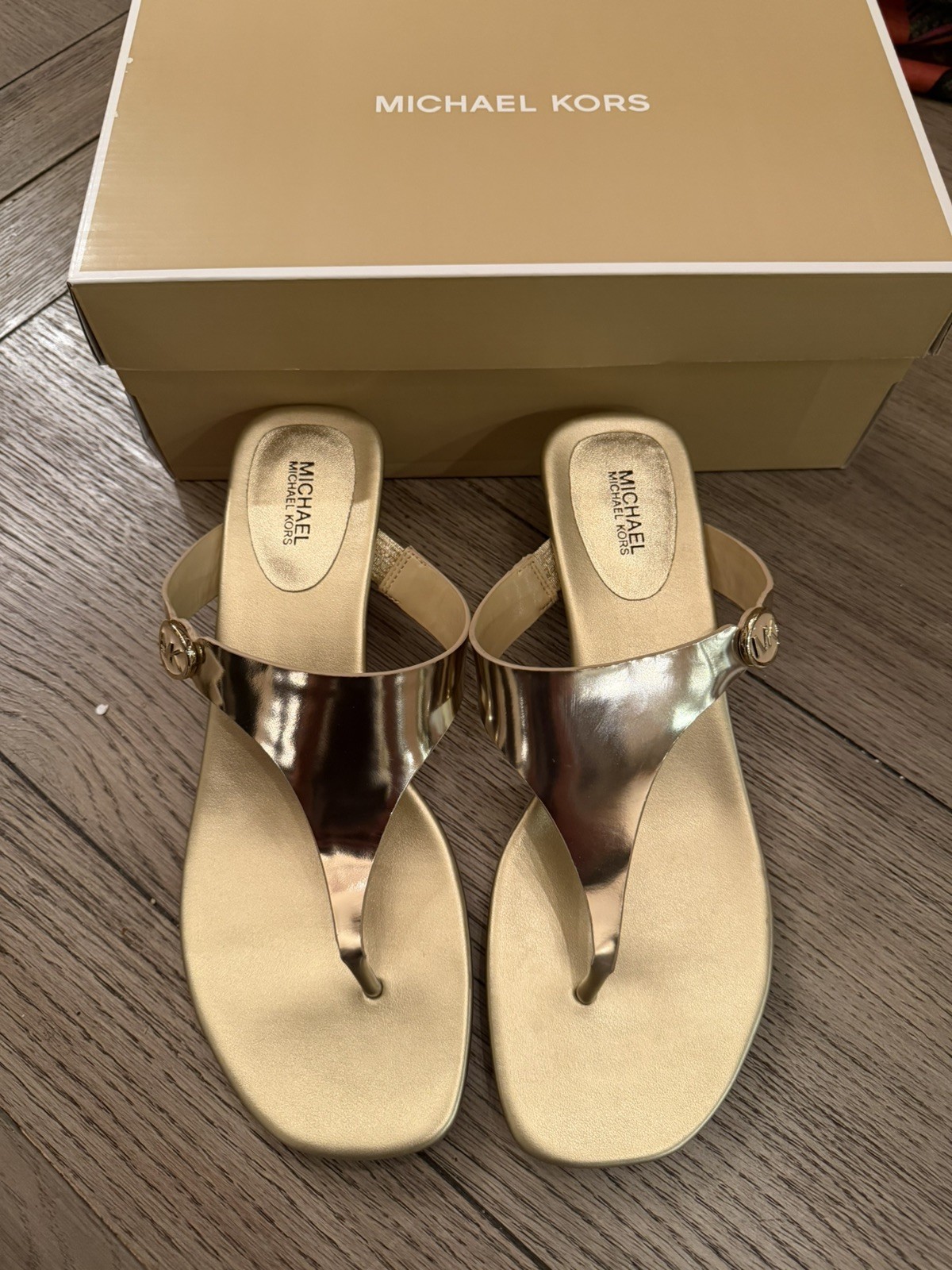 Leather Kitten Heel — Michael Kors (new in box)