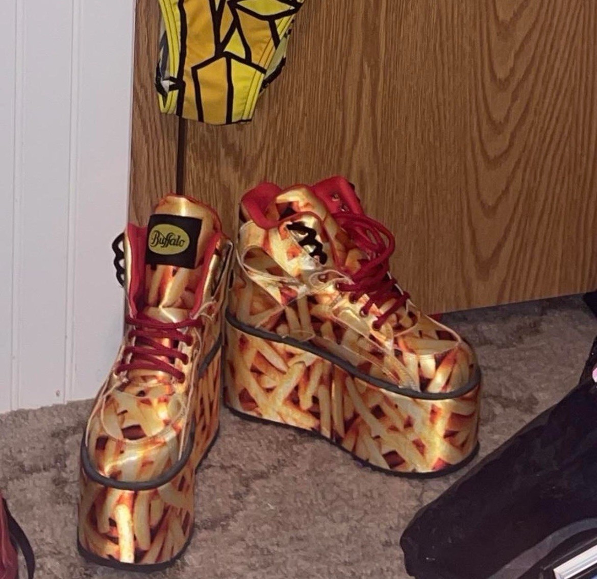 Buffalo x Solestruck French Fries Platform Sneakers EU 38
