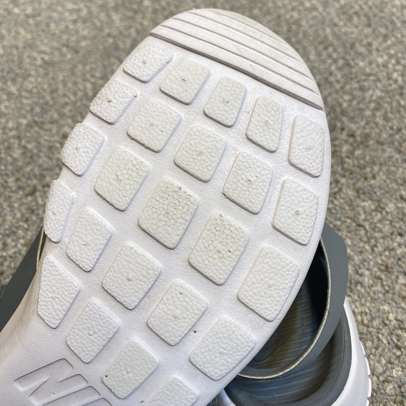 Nike Sandals Women 7M EU 38 Gray Flats Sport Casual Travel TANJUN