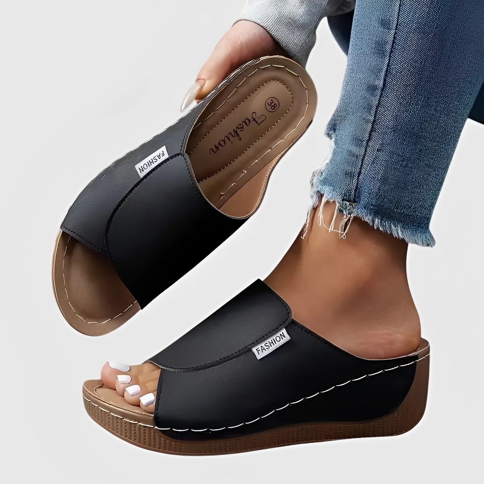 Esther Orthopedic Stylish Fashionable Sandals – Blend of Support and Comfortable
