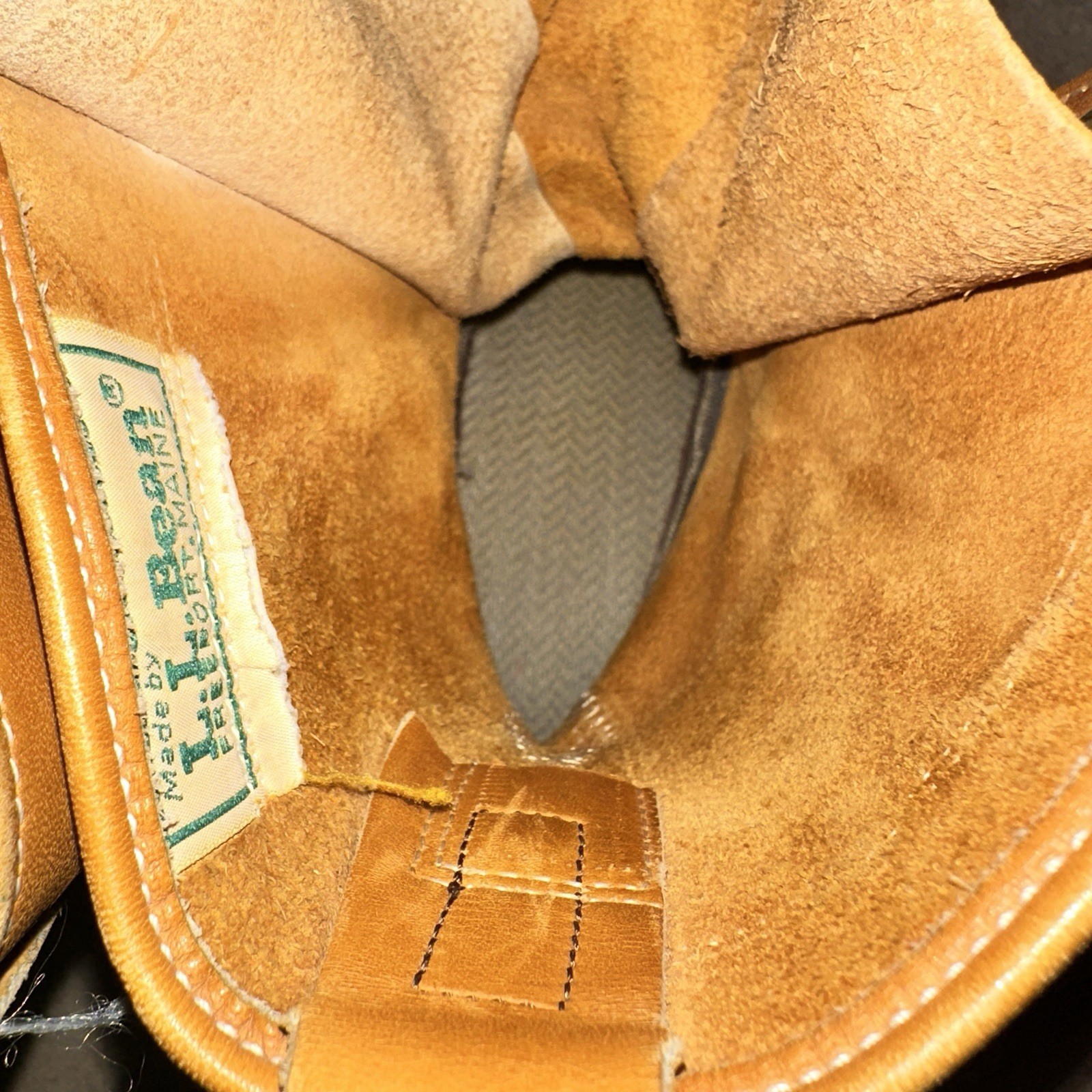 LL Bean Vtg Maine Hunting Boots Womens Size 8 Duck USA Made Snow Rain
