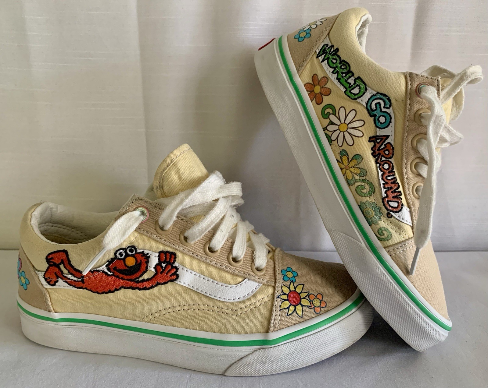 Vans Sesame Street x Old Skool ‘Elmo’Unisex Size Women’s 5 / Men’s 3.5