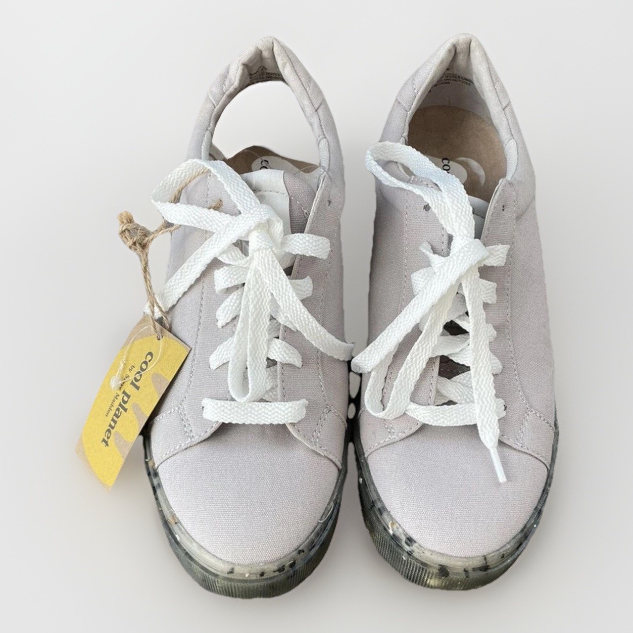 Steve Madden Cool Planet Gray Sneakers Shoes Size 7 NWT Sunnyy Recycled
