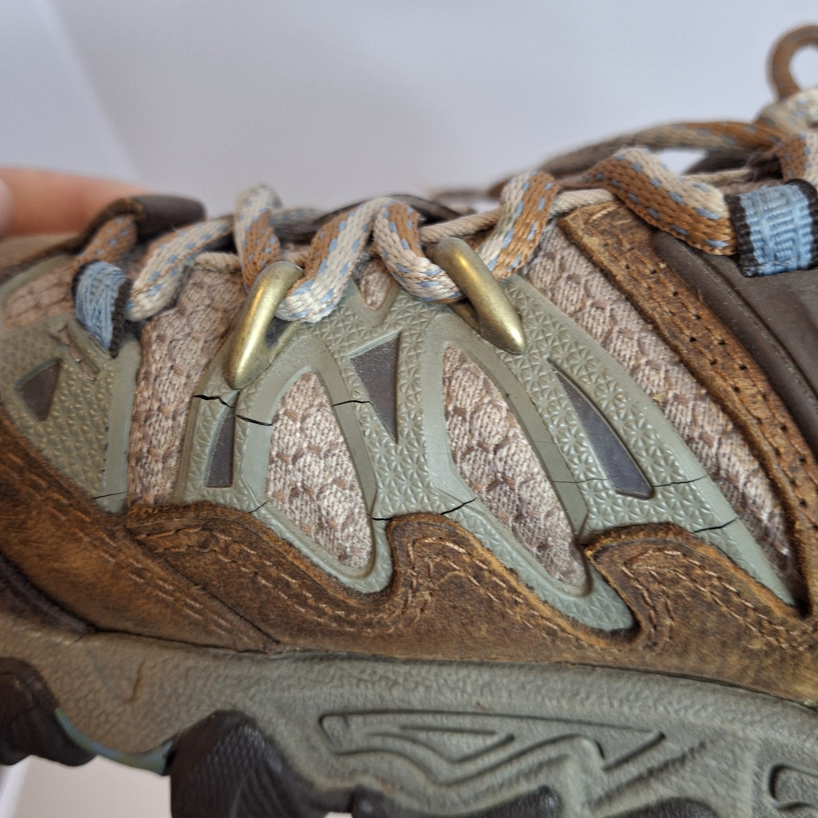 Merrell All Out Blaze Shoes Womens Size 8.5 Brown Hiking Sneakers Gorpcore Gorp