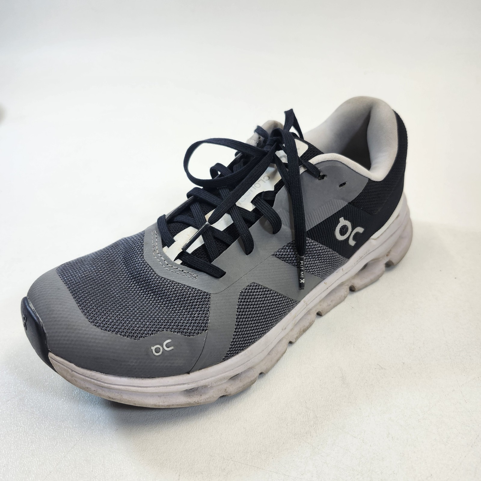 On Cloudrunner Running Shoes Womens Size 9 Eclipse Black Gray 46.98643