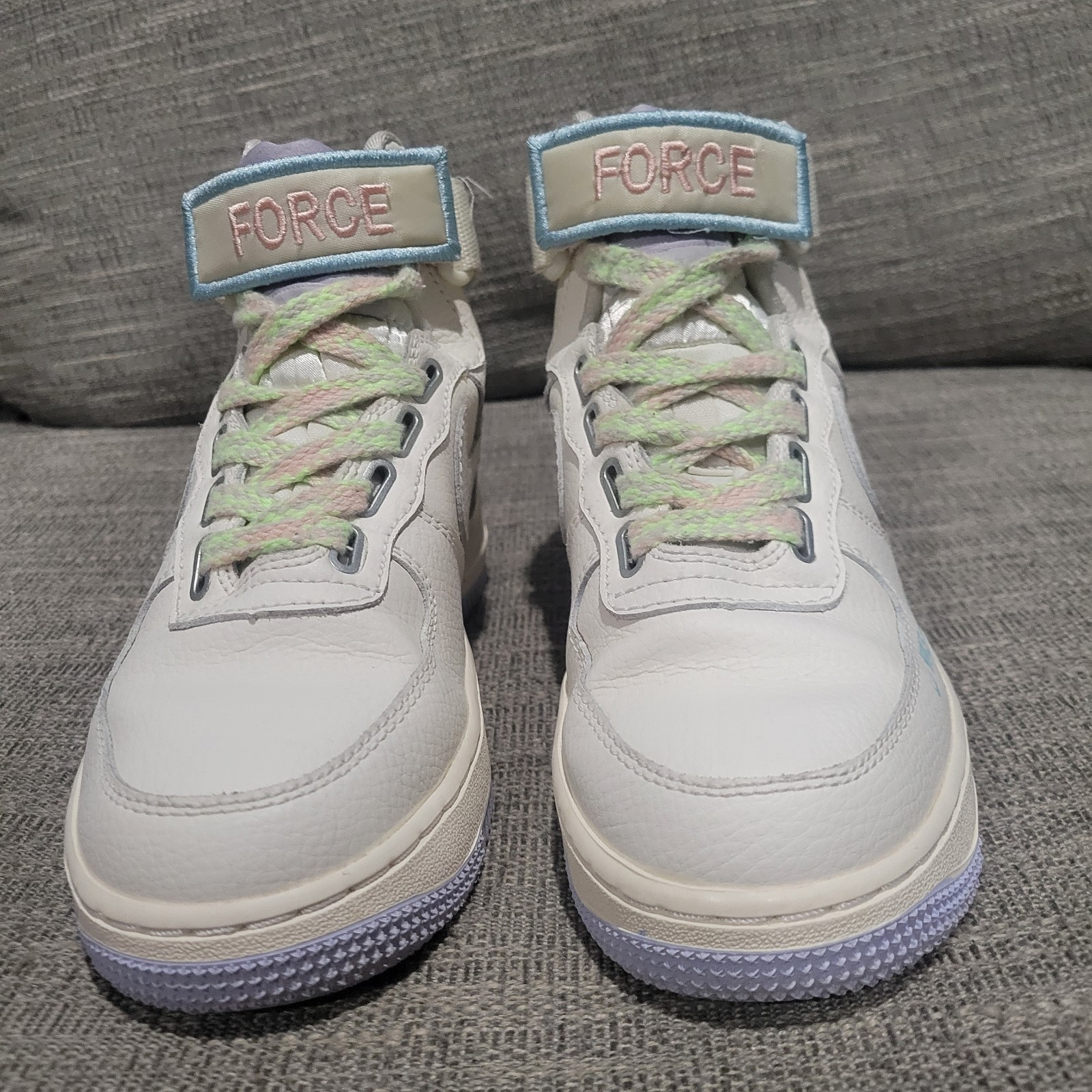 Nike Air Force 1 High Utility “Force i… CQ4810-111 Women’s Size 5 Off White