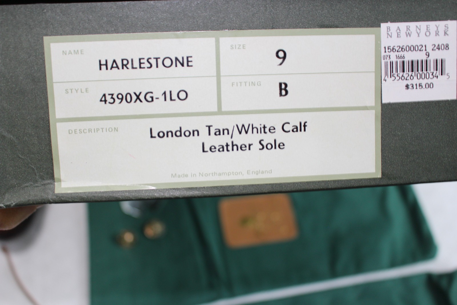 Harlestone Crockett &Jones Vintage Golf Shoes made in England Women’s US 9 B