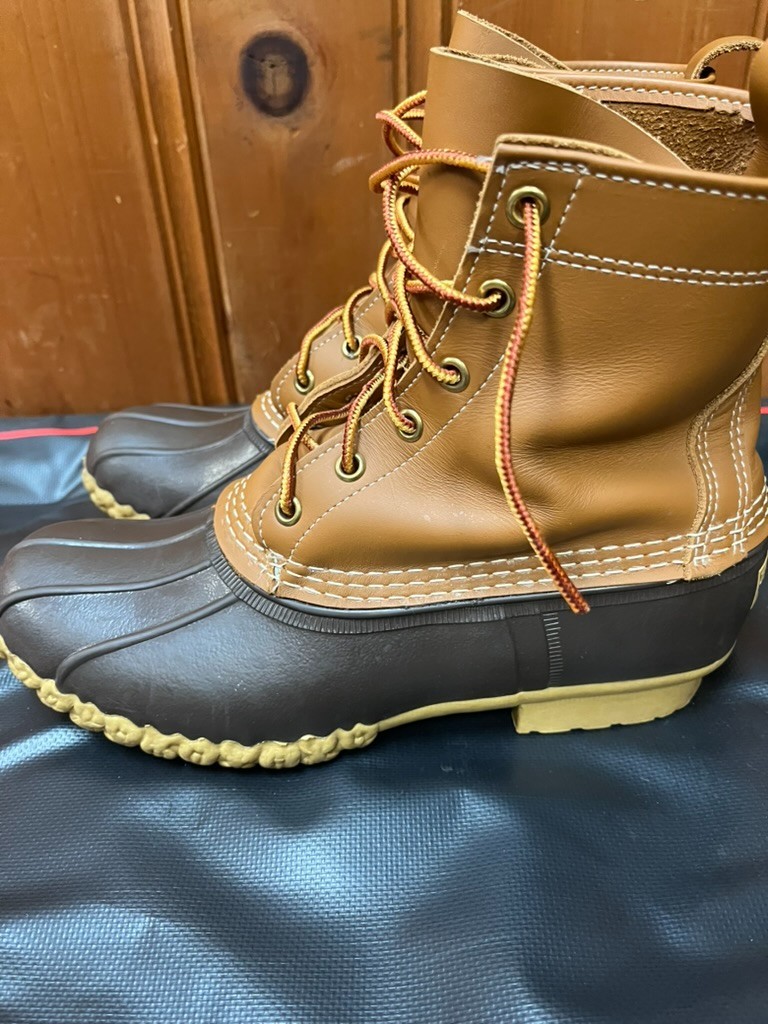 Vtg LL Bean Women’s Maine Duck Boots Hunting Hiking Thinsulate Size 9B