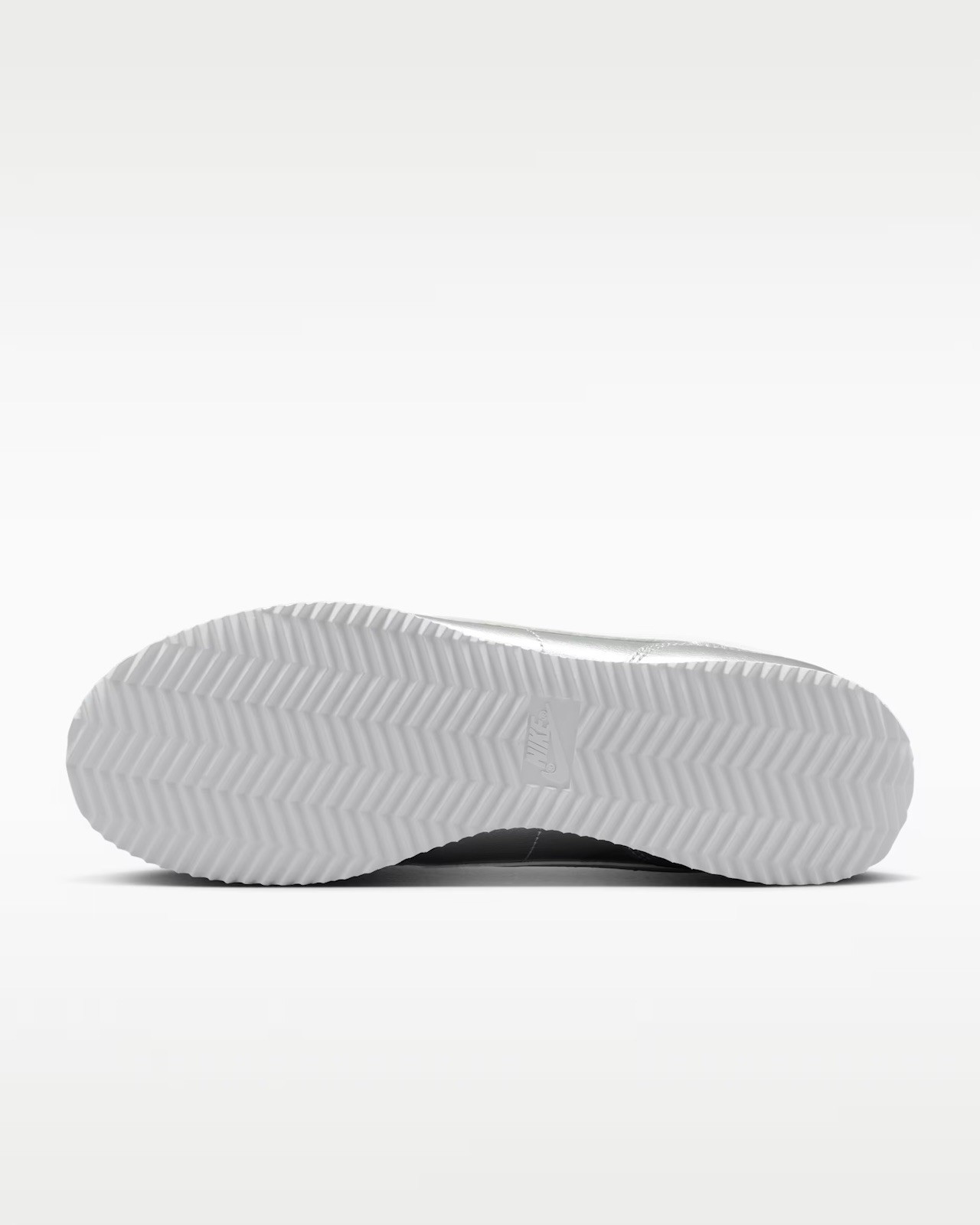 Nike Cortez Metallic Silver Grey White Lace Up Sneakers IR0042-001 Women’s Sizes