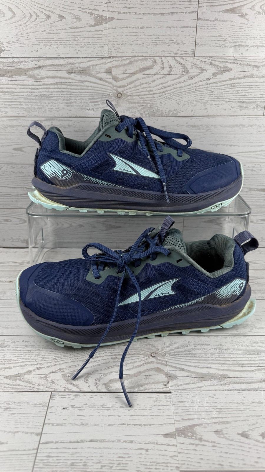 Altra Lone Peak 9 ALOA85PR445 Blue 8.5B Womens Sneakers Trail Running Shoes #95