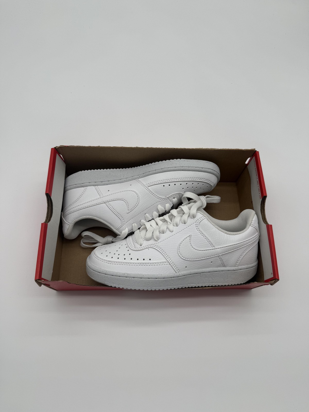 New Nike Court Vision Lo NN Shoes Women’s Size 5 White Sneakers DH3158 100