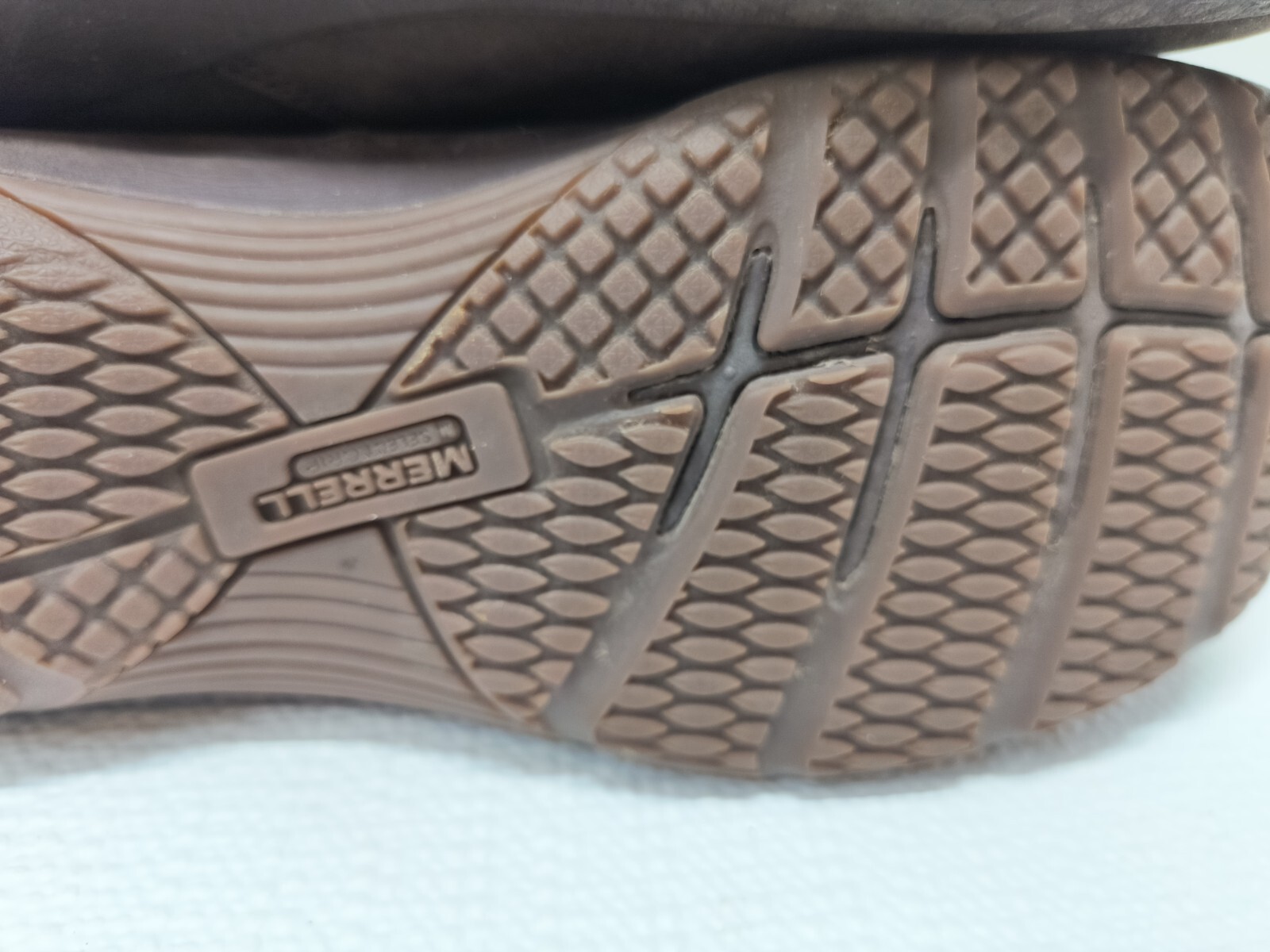 Merrell Women’s Leather Encore MId Boot Size 8 Espresso Color made in Indonesia