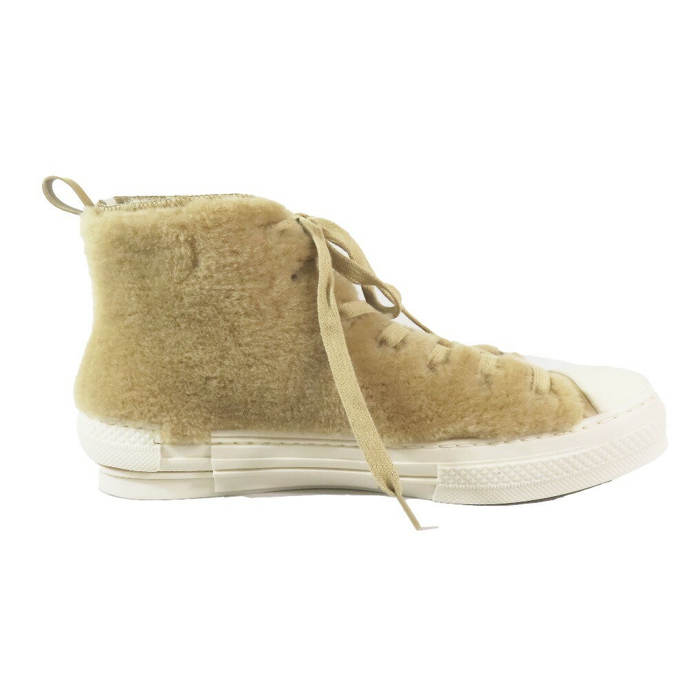 Christian Dior × ERL B23 Sneakers Shoes High-Cut EU 44 US 14 Beige White Auth