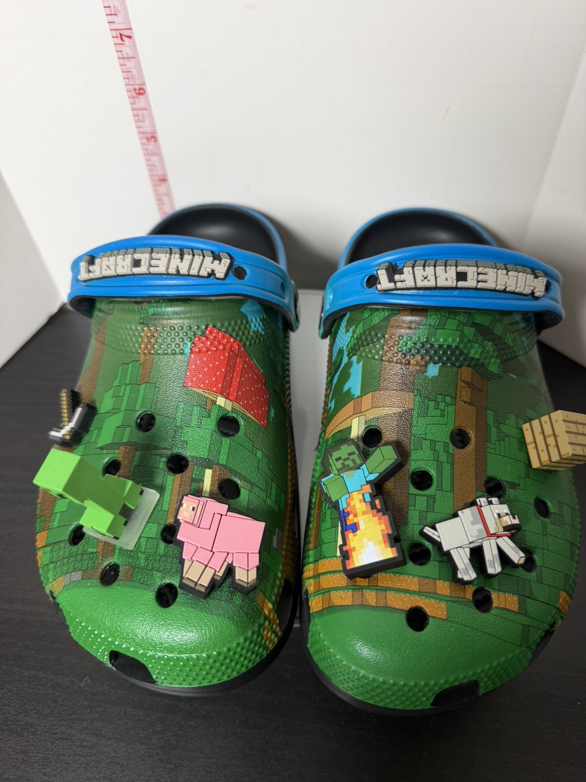 NWOT: Crocs Minecraft Clogs w/ Jibbitz : Women 5, Men 7
