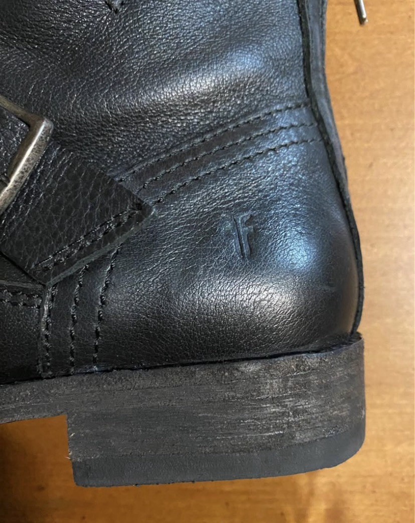 Frye Women’s Black Leather Boots – Size 7.5B – Classic Western / Riding Style