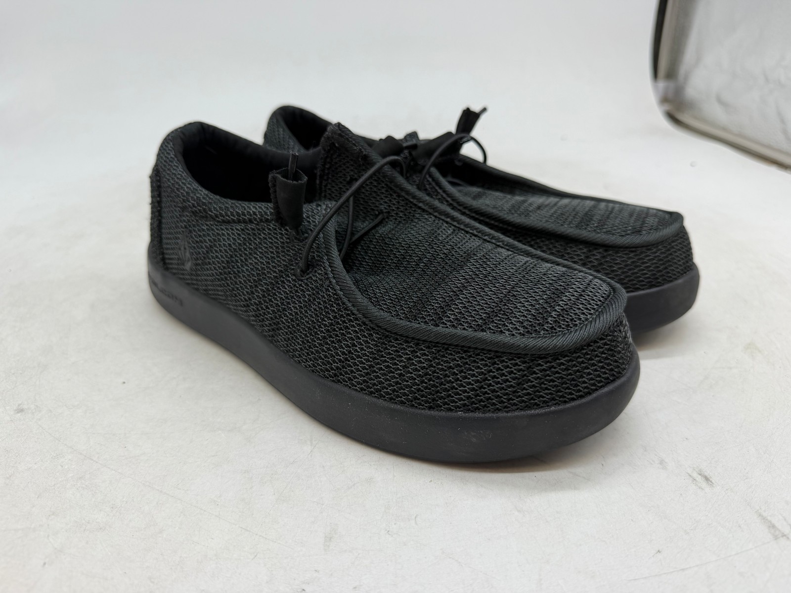 Volcom Chill Work Shoes Women’s Gray Slip-On Composite Toe Comfort – 6.5 WIDE