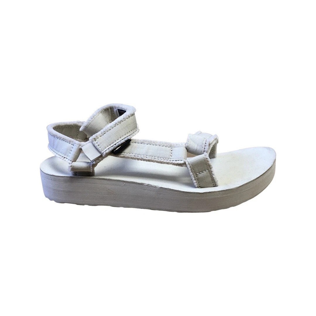Teva Women’s Midform Universal Canvas Platform Sandals 1127570 Birch Size 8