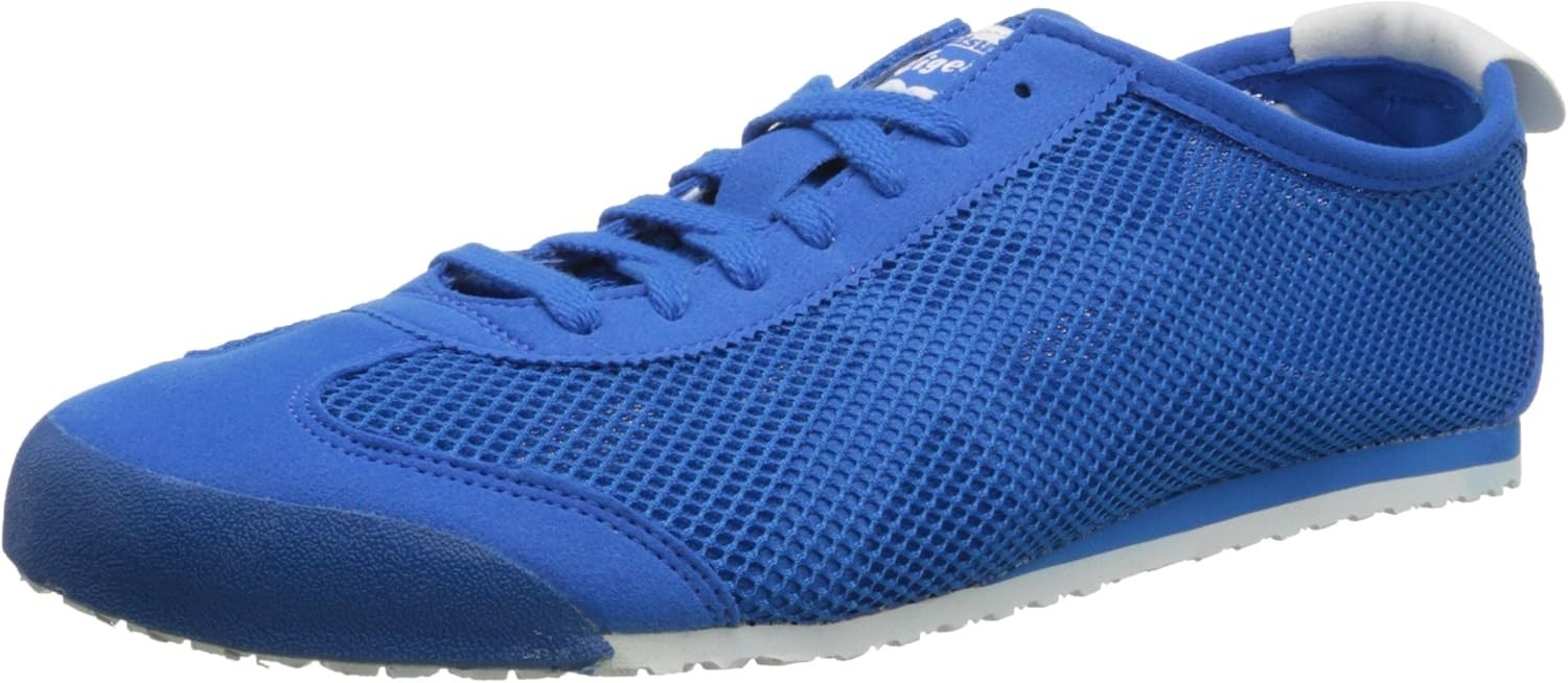 Asics Onitsuka Tiger Unisex (D508N) Mexico 66 Mid Blue Sneaker Sz 8 New