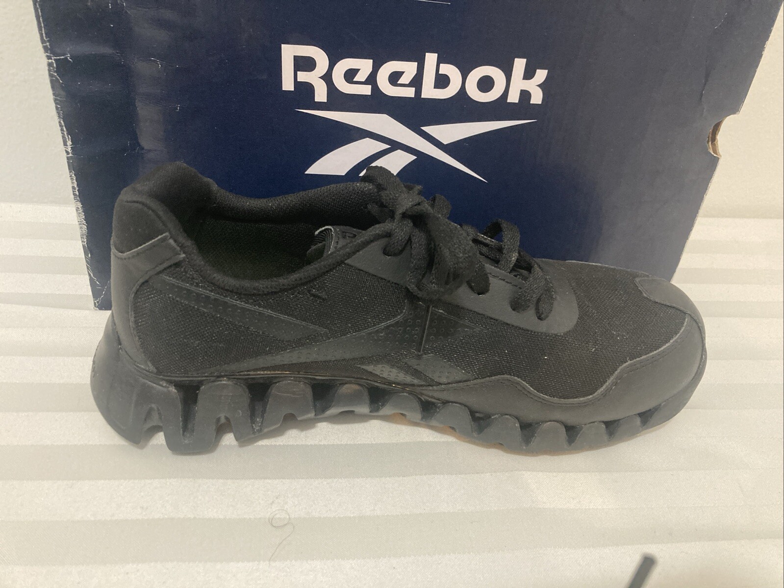 Reebok Womens Zig Pulse Black Work & Safety Shoes 10 Medium (B,M) BHFO 0709