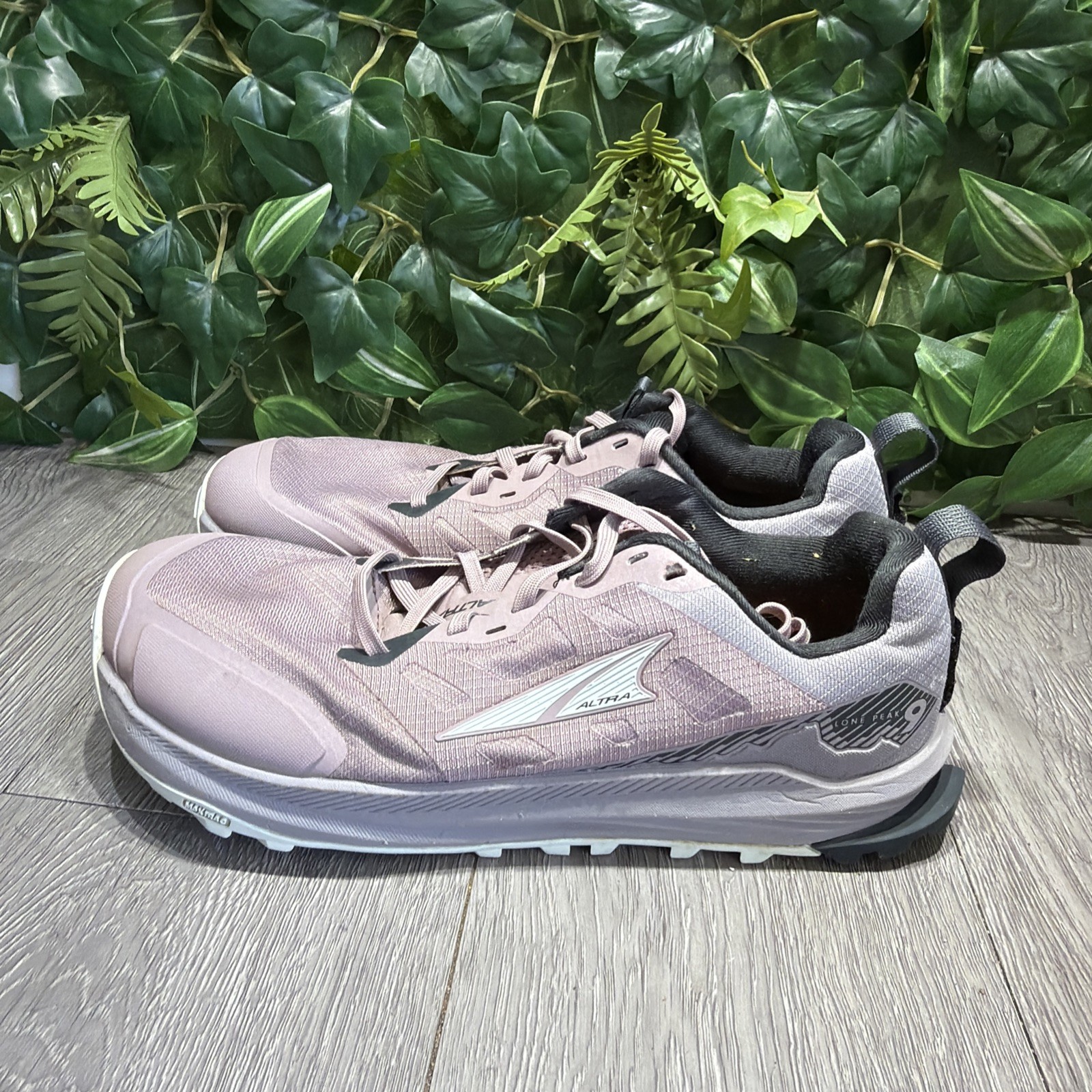 Altra Lone Peak 9 Purple Trail Shoes AL0A85PR550 Women’s Size 10