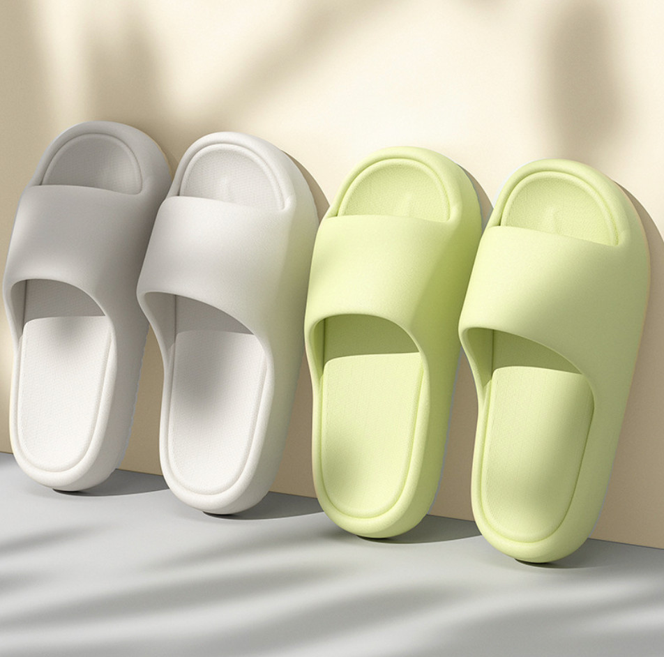 Cloud Slides Slippers Thick Sole Non Slip House Shower Sandals Unisex