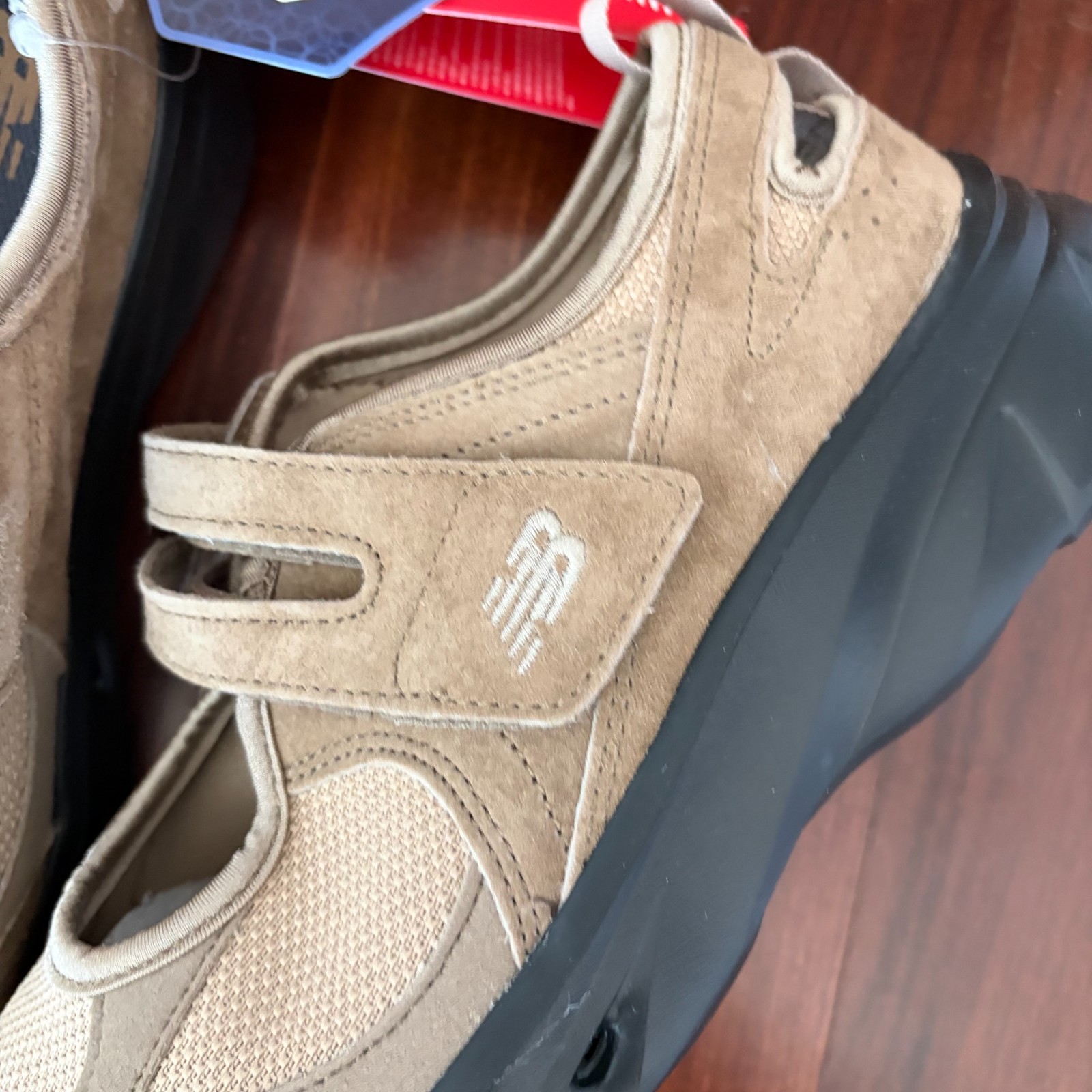 New Balance Breeze Womens Mary Jane Sneakers Camel Brown Beige SD2203BE