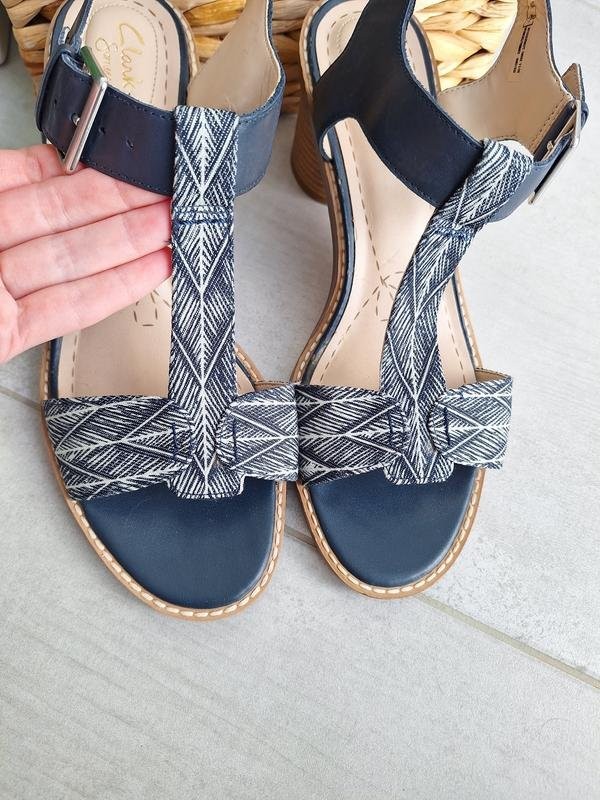 ladies clarks heels navy 40 #1PF7